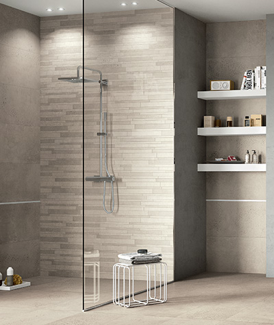 Paroi de douche chez Eden Carrelages