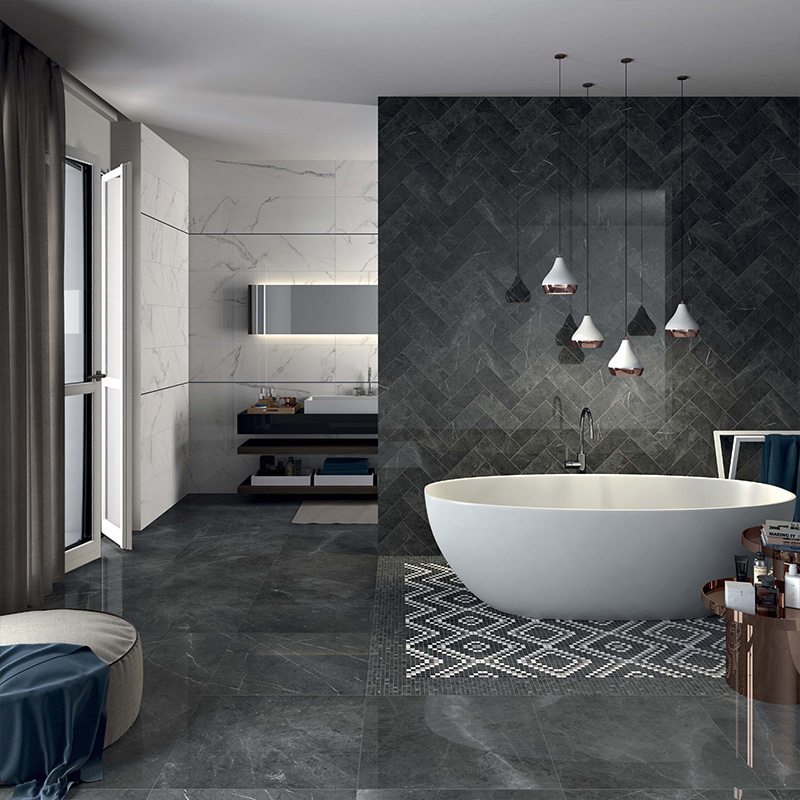 Salle de bain élégante à Marseille